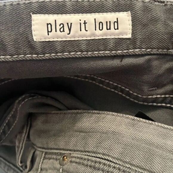 PT05 Play It Loud Modern Jazz Straight Leg Gray Denim Mens Size 34 - Picture 8 of 8
